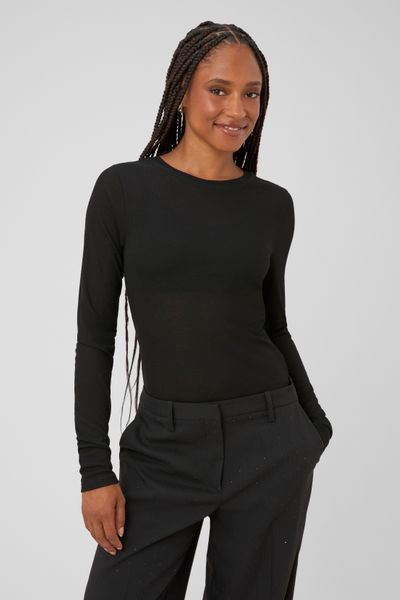 T-shirt fin manches longues