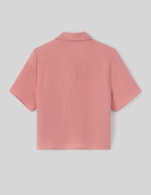 Chemisette en gaze de coton