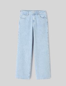 Jean baggy ray&eacute;