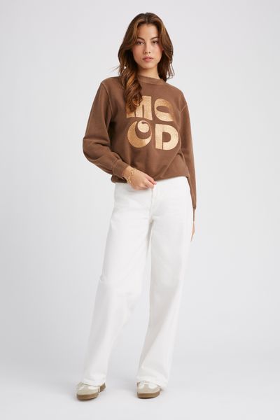 Sweat col rond paillet&eacute;