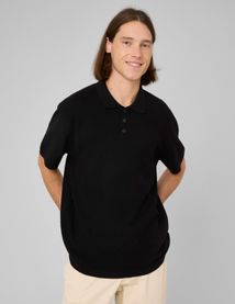 Polo maille c&ocirc;tel&eacute;e