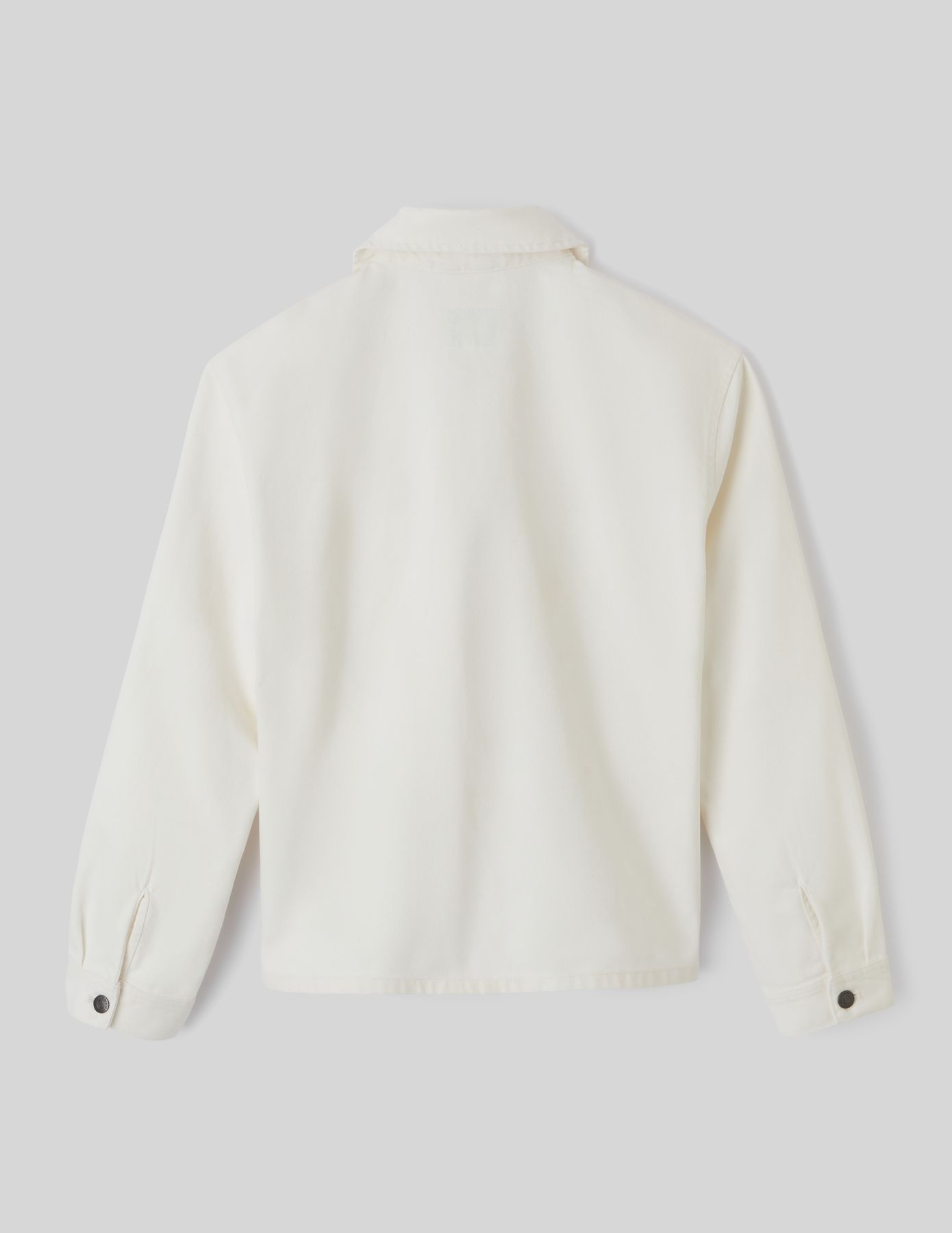 Veste boutonnée en twill