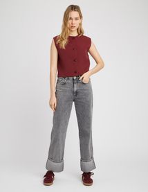 Gilet sans manches polyester recyclé