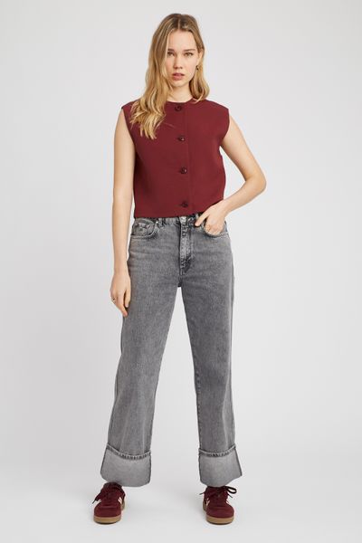Gilet sans manches polyester recyclé
