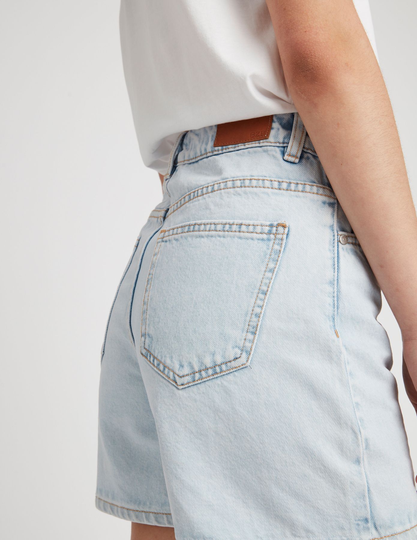 Short en jean mom fit