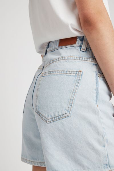 Short en jean mom fit