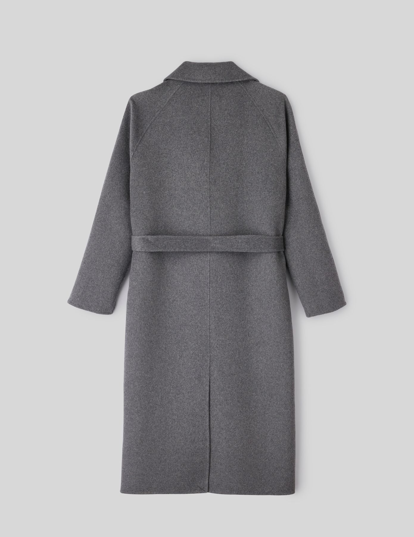 Manteau long en laine