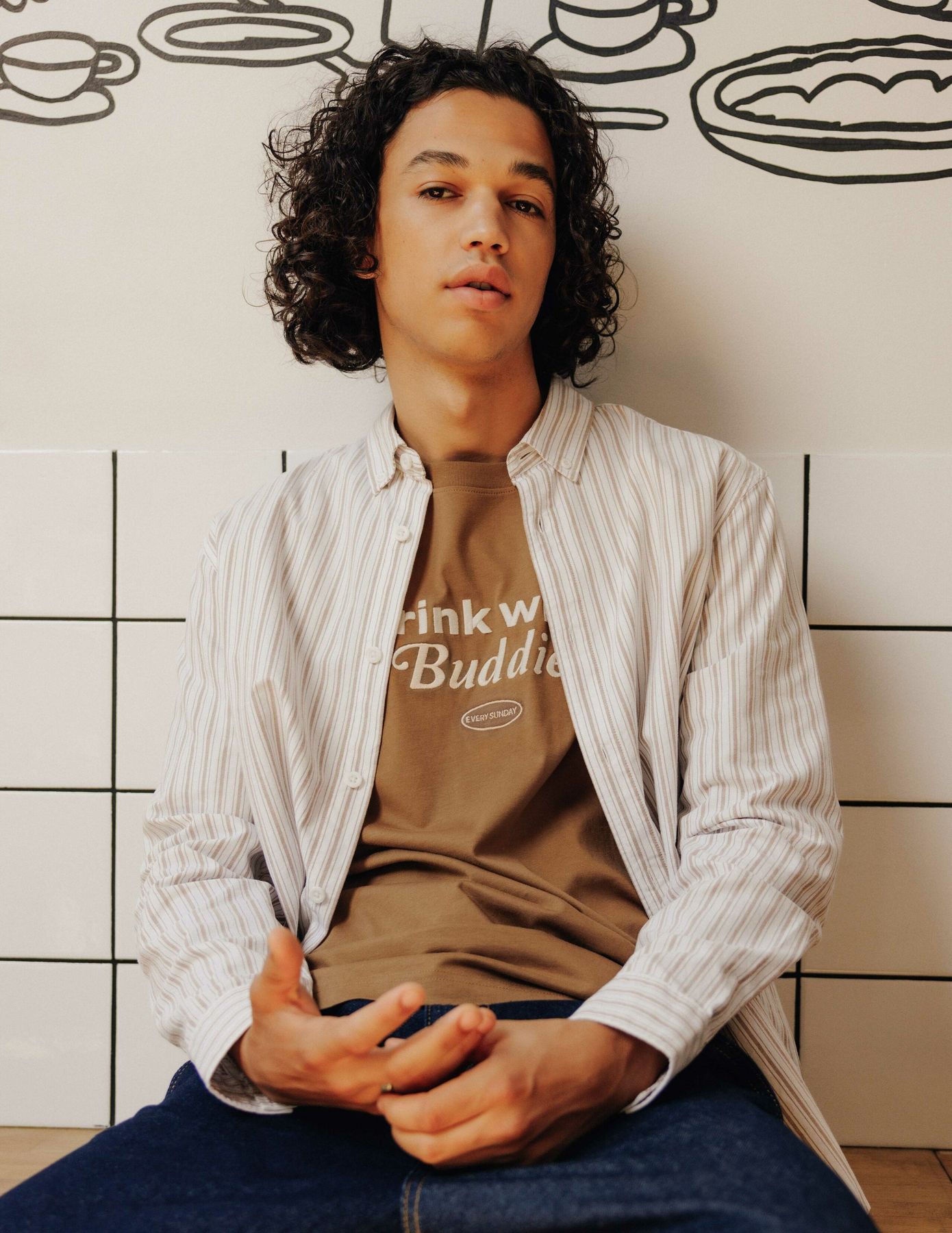 Chemise oxford ray&eacute;e