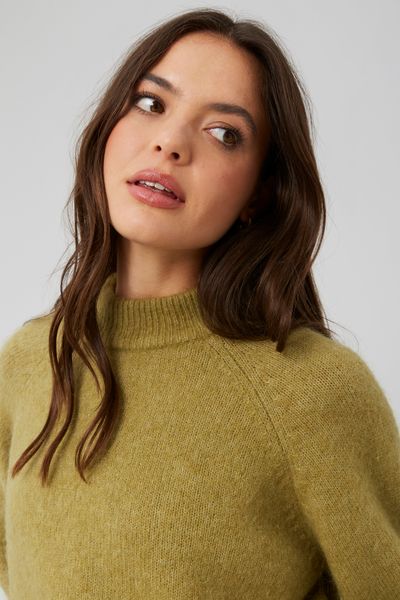 Pull premium col montant