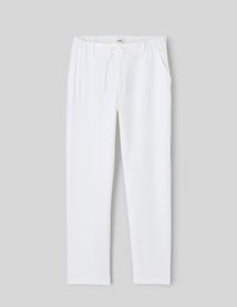 Pantalon de ville fluide viscose lin
