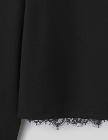 T-shirt dentelle dos
