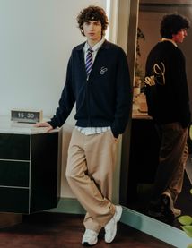 Pantalon chino twill large