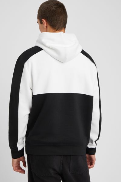 Sweat à capuche colorblock