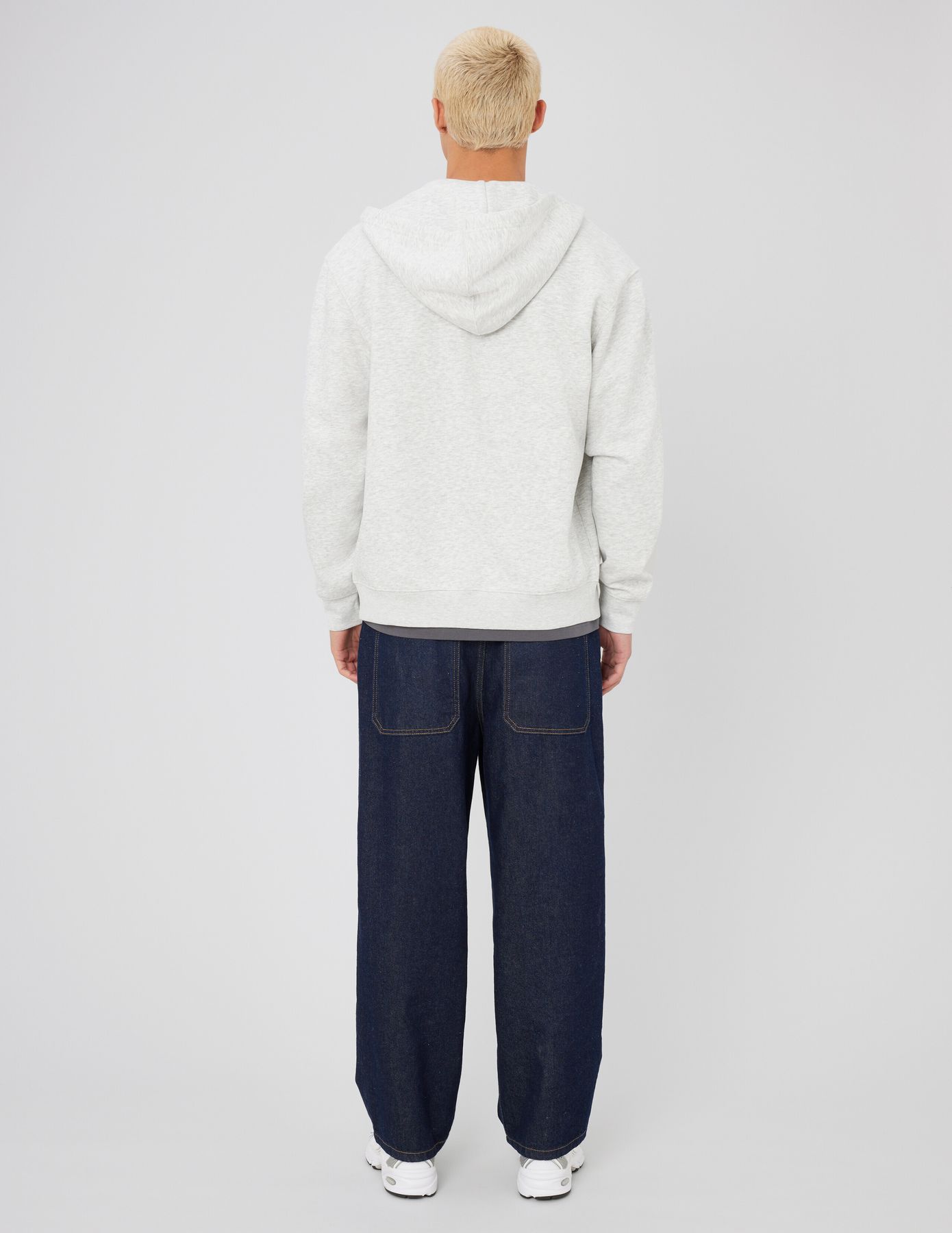 Sweat zippé ouverture double