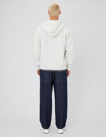 Sweat zippé ouverture double