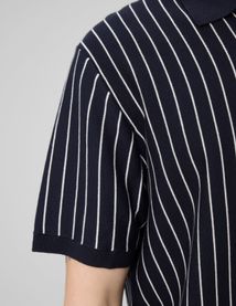 Polo &agrave; rayures