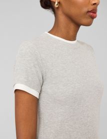 T-shirt effet de superposition