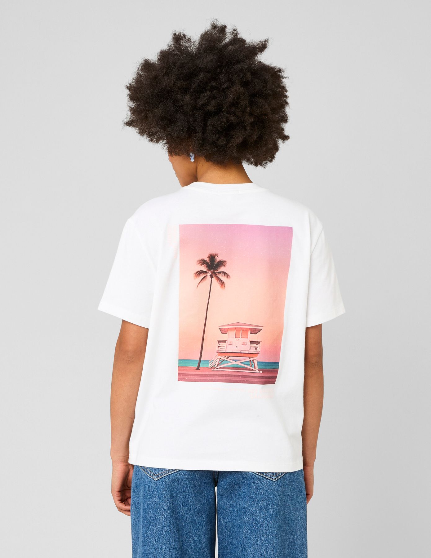 T-shirt imprim&eacute; g&eacute;ant Miami