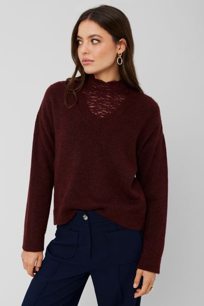 Pull col V uni