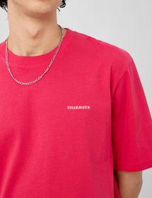 T-shirt broderie poitrine