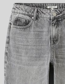 Jean straight taille basse