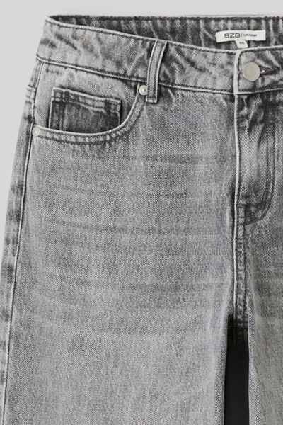 Jean straight taille basse