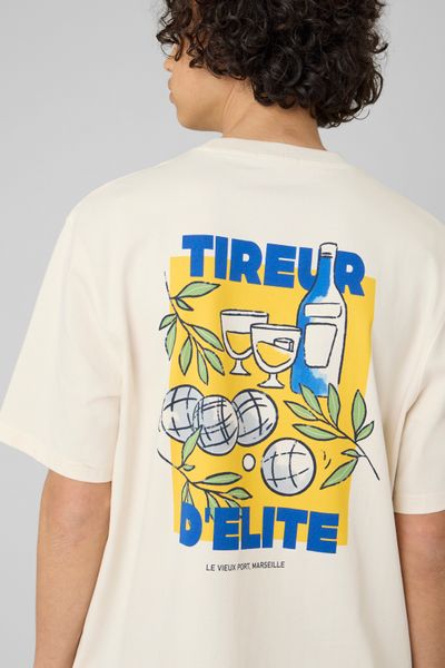 T-shirt imprim&eacute; devant/dos