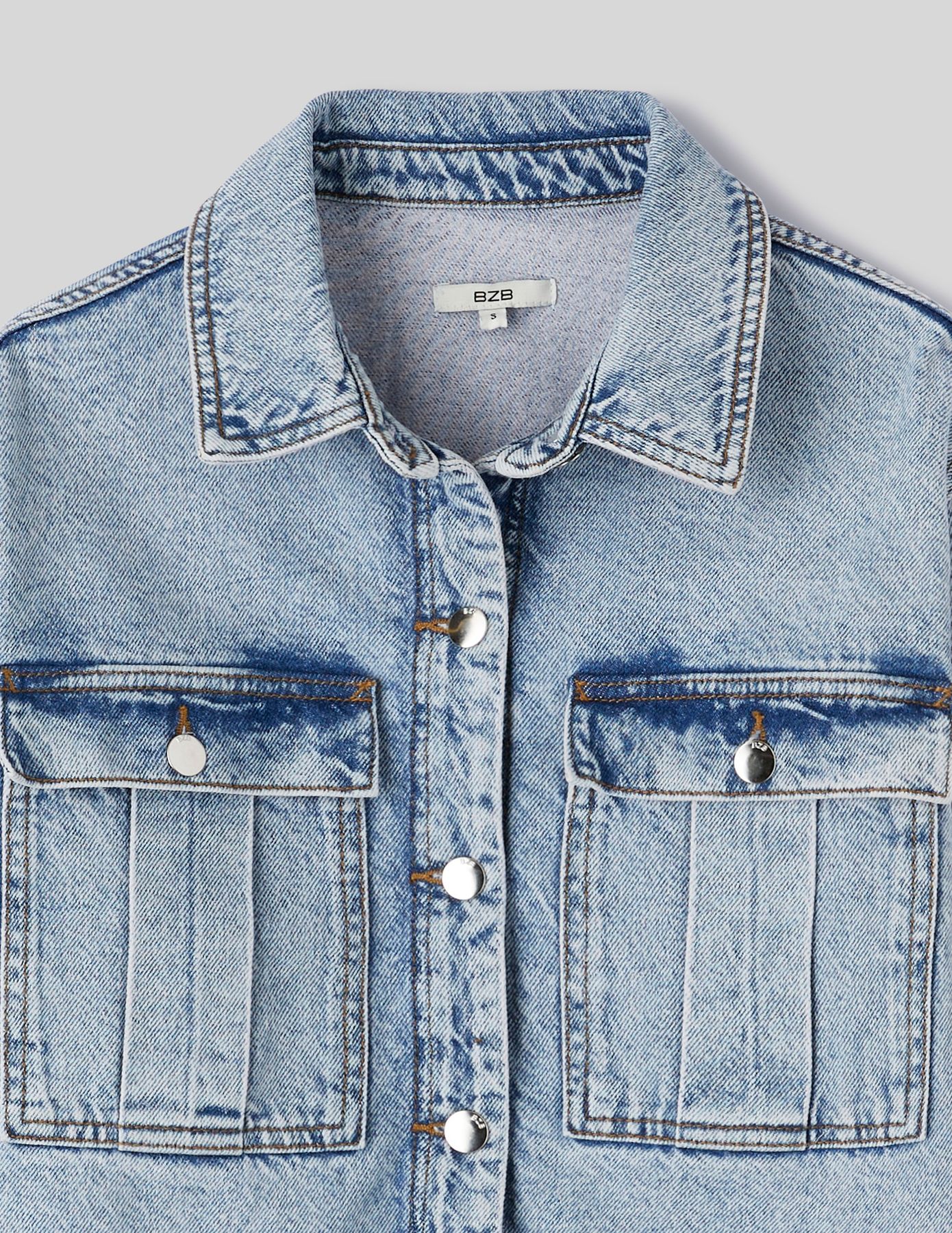 Veste en jean courte