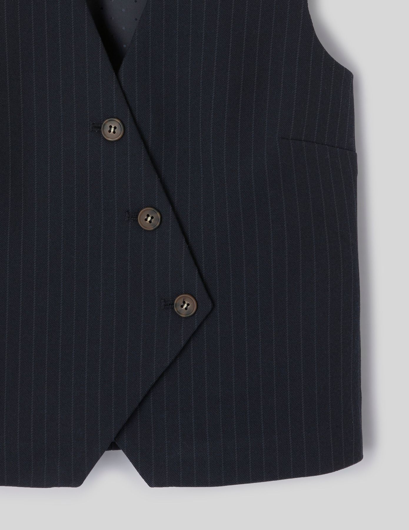 Gilet rayures sans manches