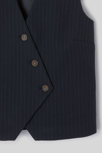 Gilet rayures sans manches