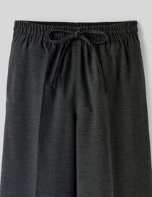 Pantalon taille élastiquée polyester recyclé