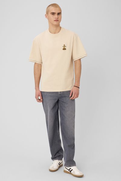 T-shirt imprim&eacute; poitrine