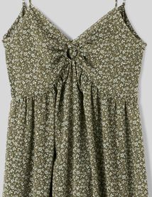 Robe longue imprimée