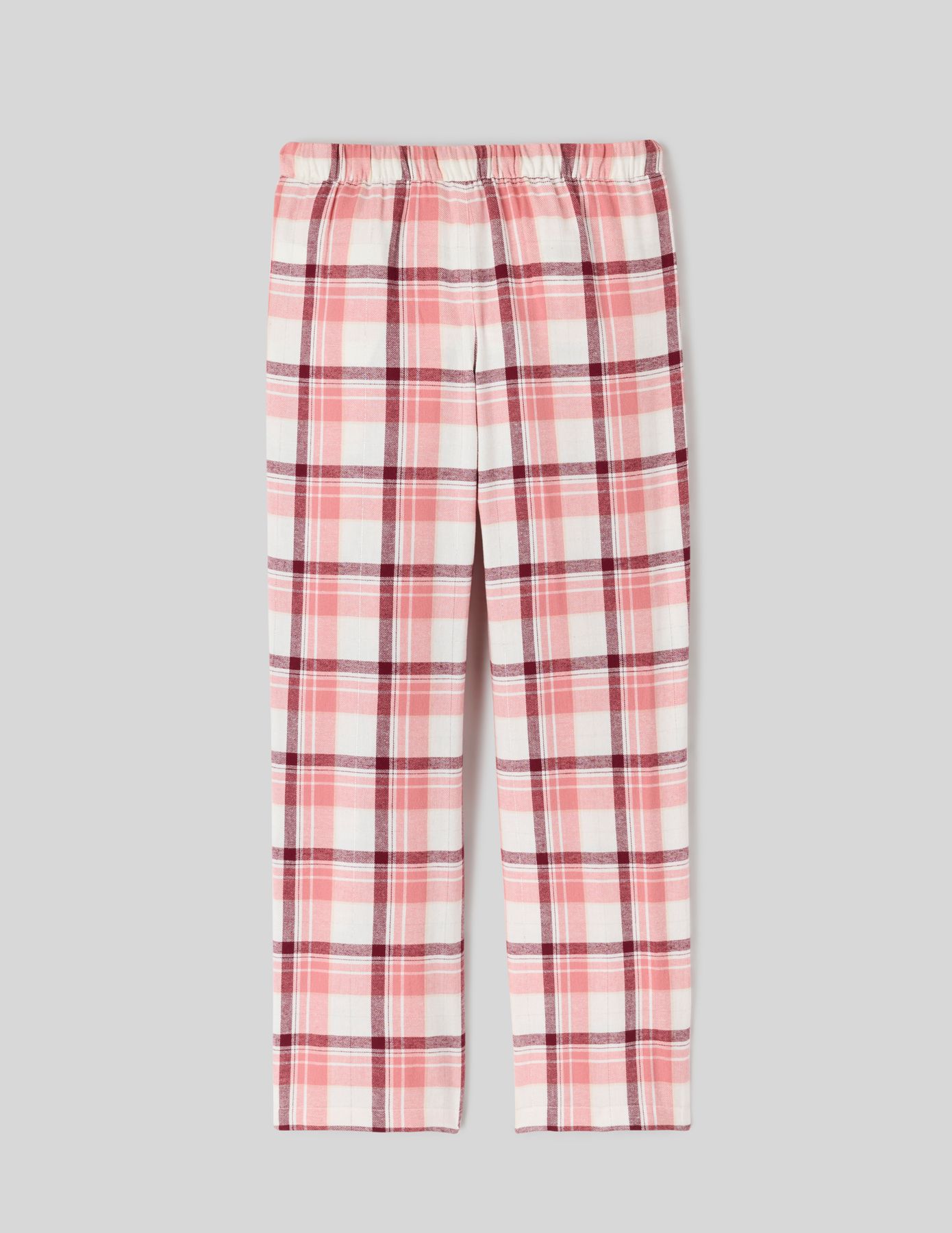Bas de pyjama à carreaux
