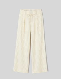 Pantalon fluide ray&eacute;