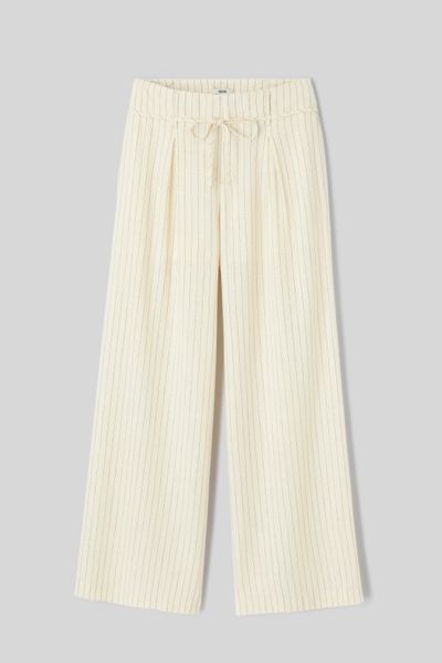 Pantalon fluide ray&eacute;