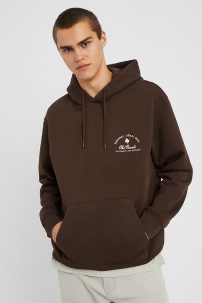 Sweat &agrave; capuche brod&eacute;