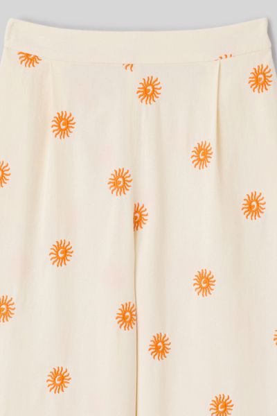 Pantalon brod&eacute;