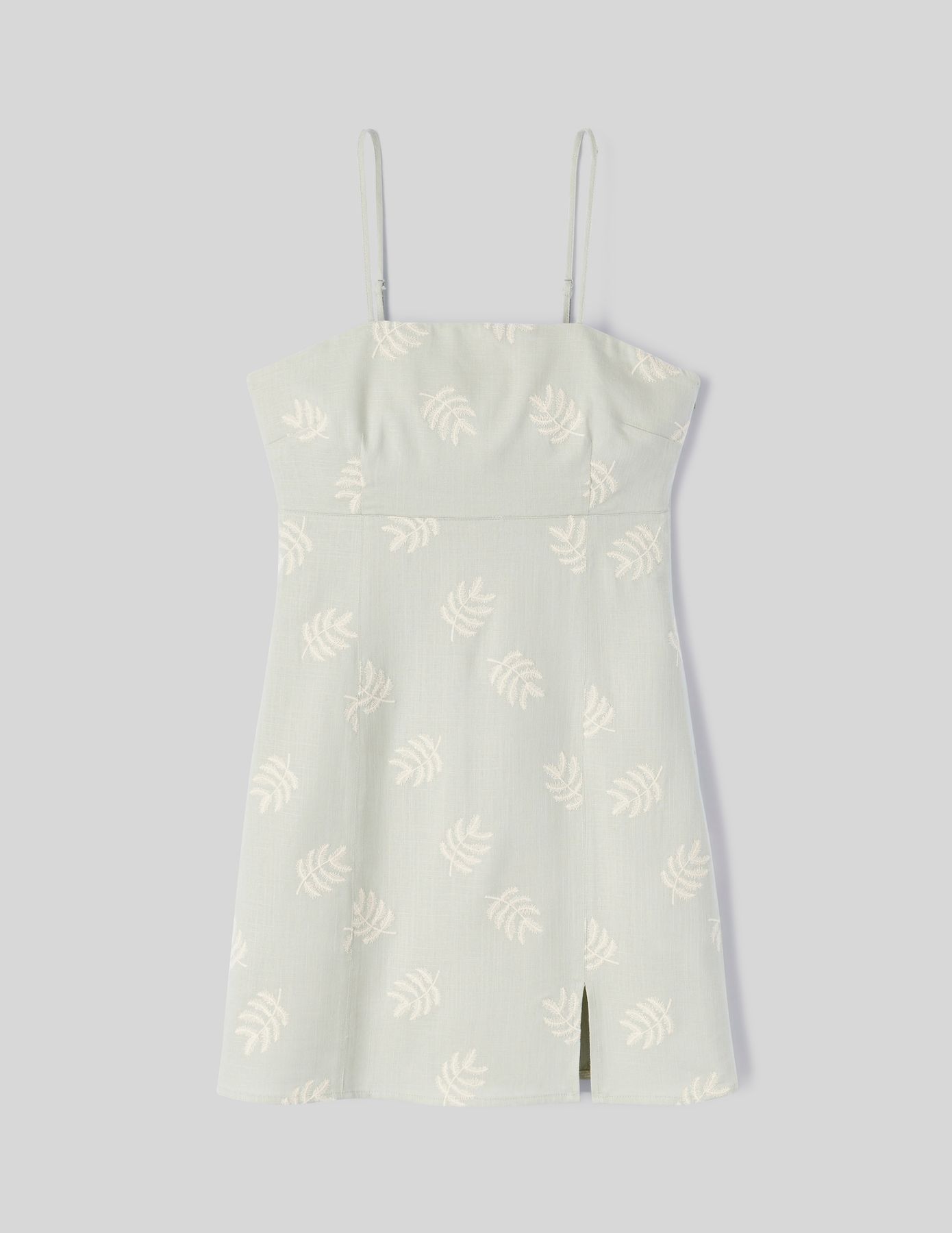 Robe courte brodée