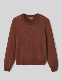 Pull col rond premium