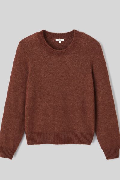 Pull col rond premium