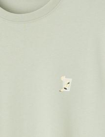 T-shirt imprim&eacute; devant / dos