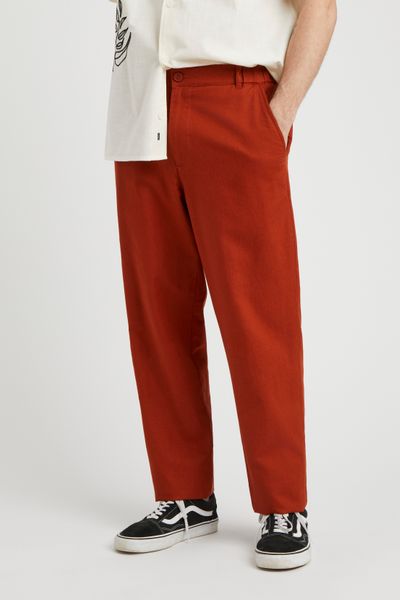 Pantalon de ville coton lin