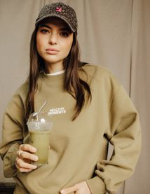 Sweat col rond imprimé