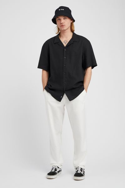 Pantalon de ville coton lin