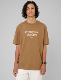 T-shirt imprim&eacute; et brod&eacute;