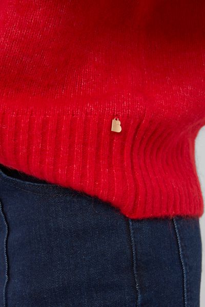Pull col rond premium