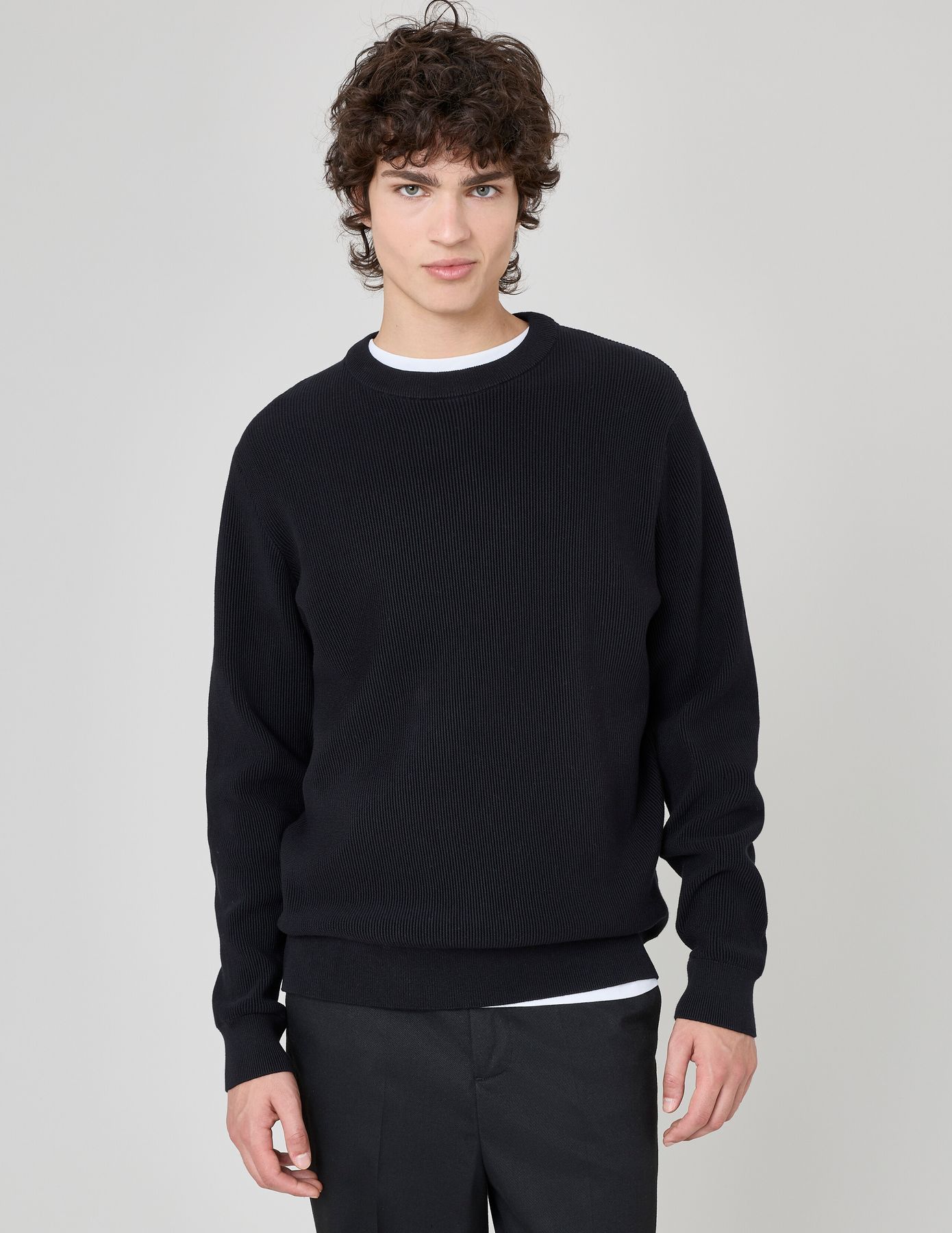 Pull maille fantaisie