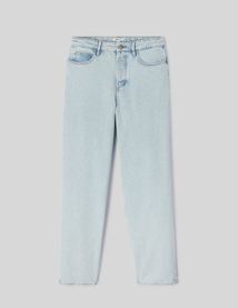 Jean loose bleach