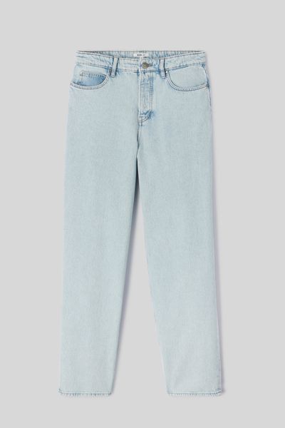 Jean loose bleach